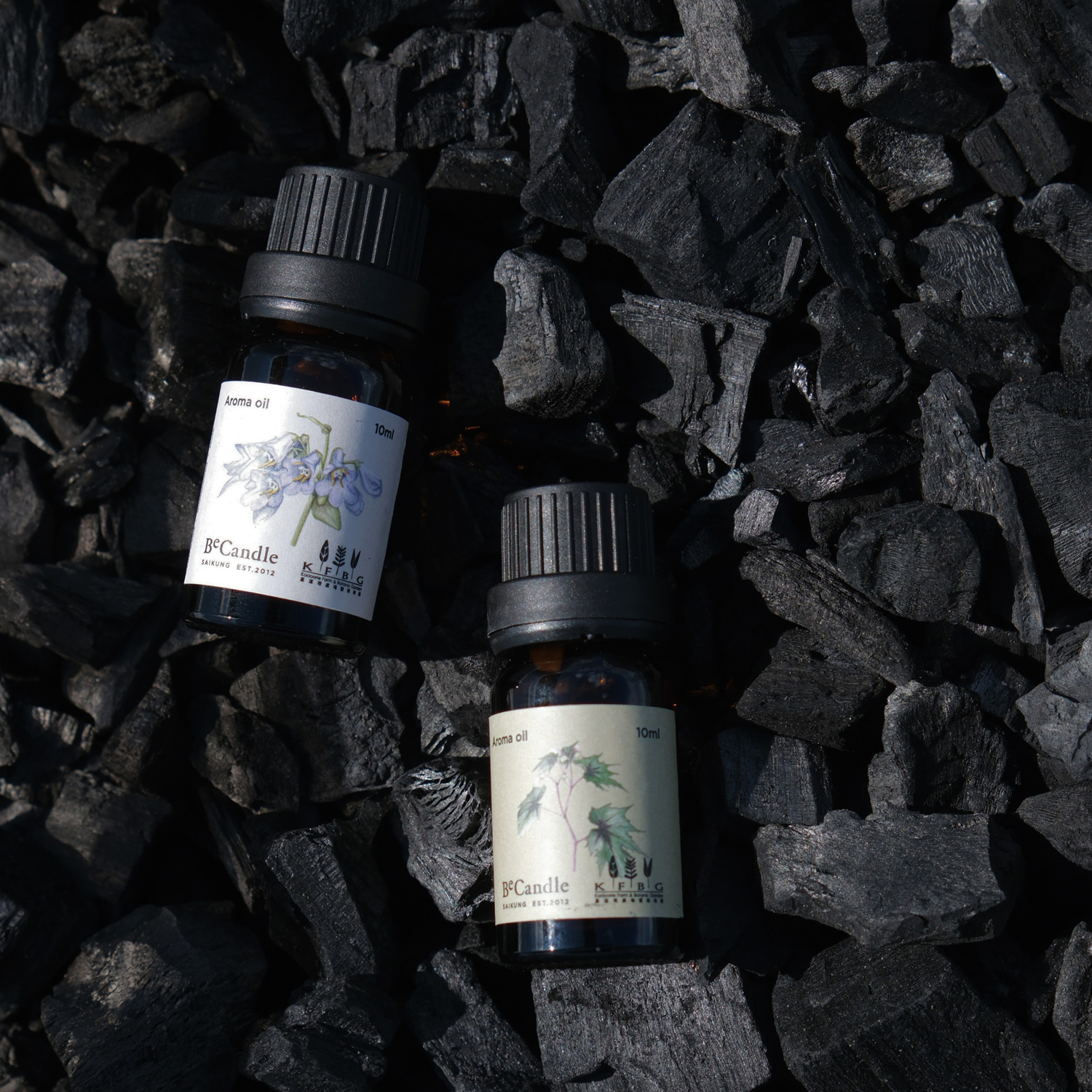 意．象｜KFBG x BeCandle 香薰油．生物炭擴香組