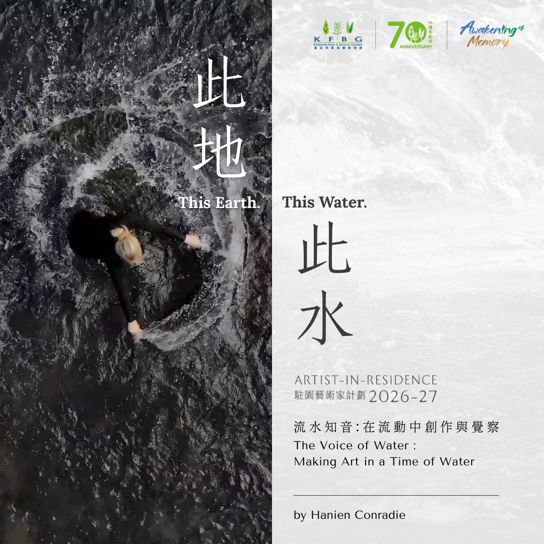 此地．此水｜流水知音：在流動中創作與覺察