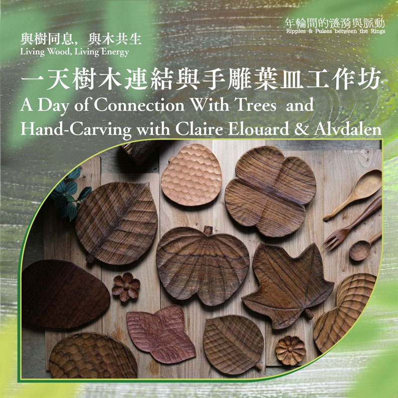 Living Wood, Living Trees｜A Day of Connection With Trees and Hand‑Carving with Claire Elouard & Alvdalen