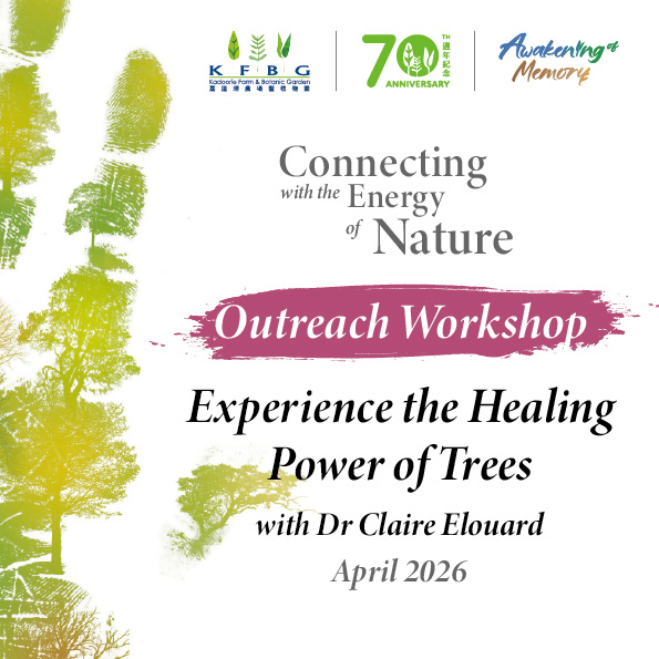 Outreach Workshop｜Experience the Healing Power of Trees with Dr Claire Elouard 2026