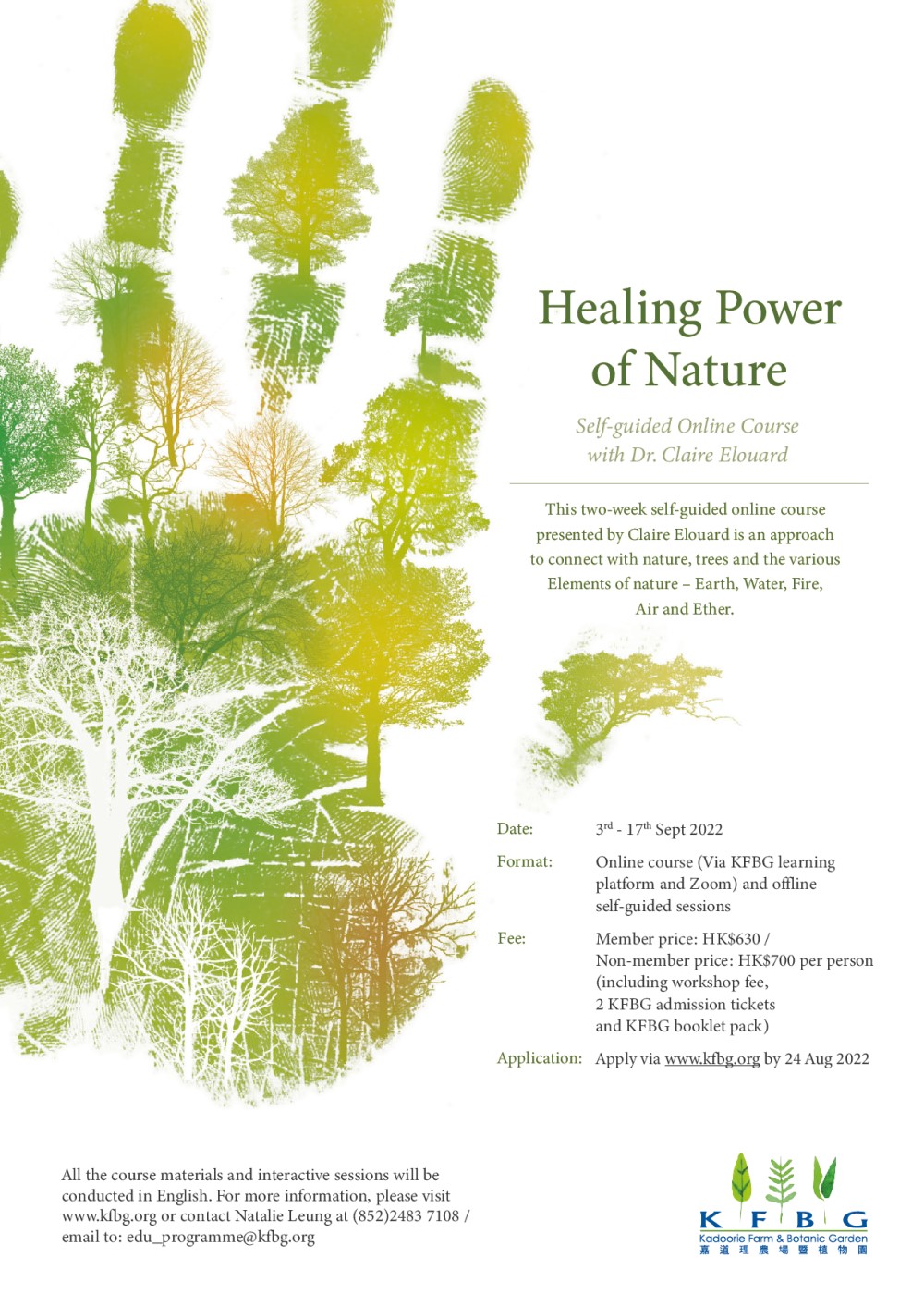 Healing Power of Nature – Self-guided Online Course with Dr. Claire Elouard