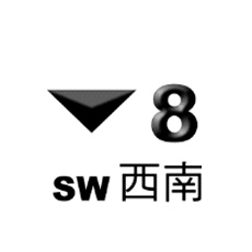 No. 8 South West Gale or Storm Signal